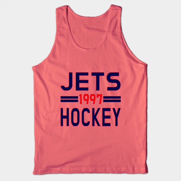 Jets Hockey Classic Tank Top by Medo Creations